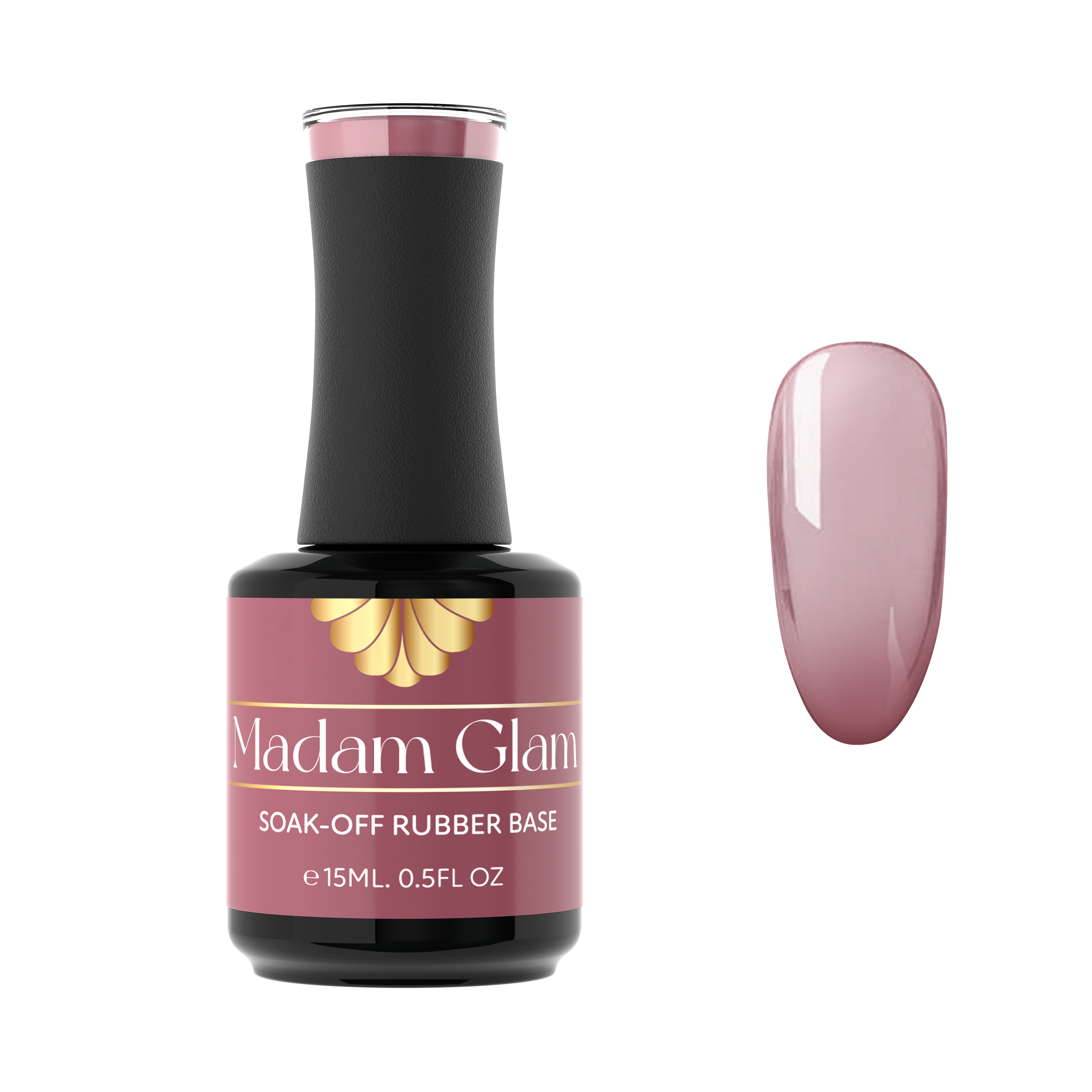 Mulled Wine Rubber Base Coat