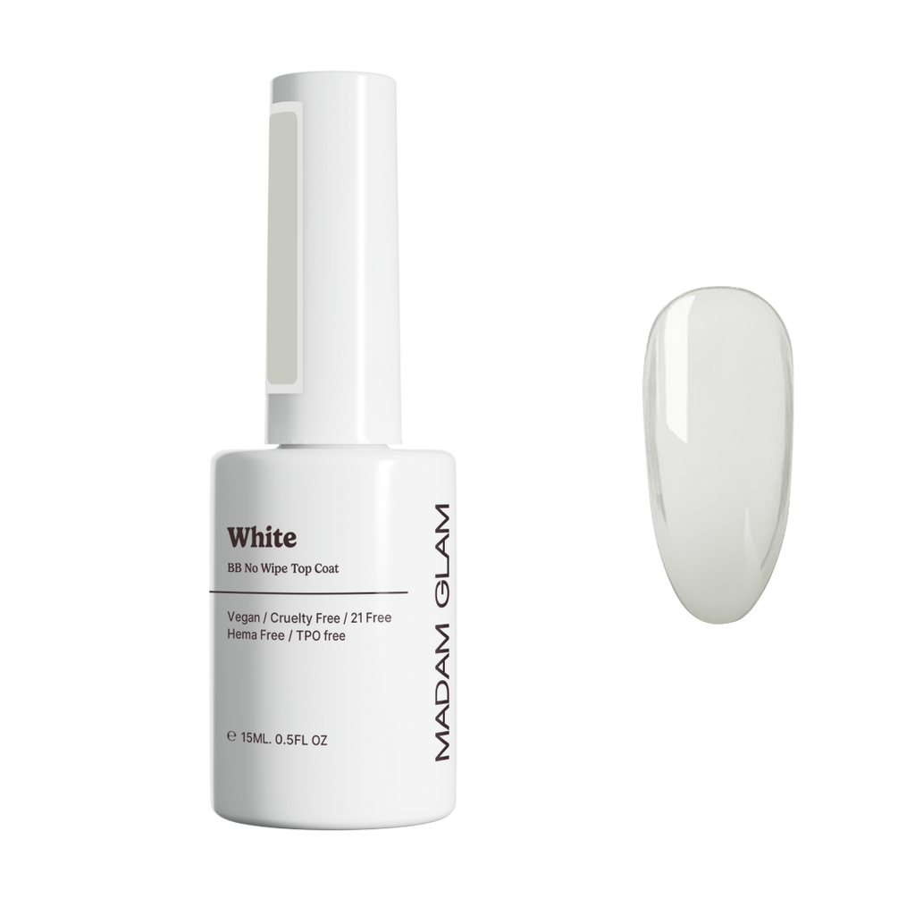White BB No Wipe Top Coat