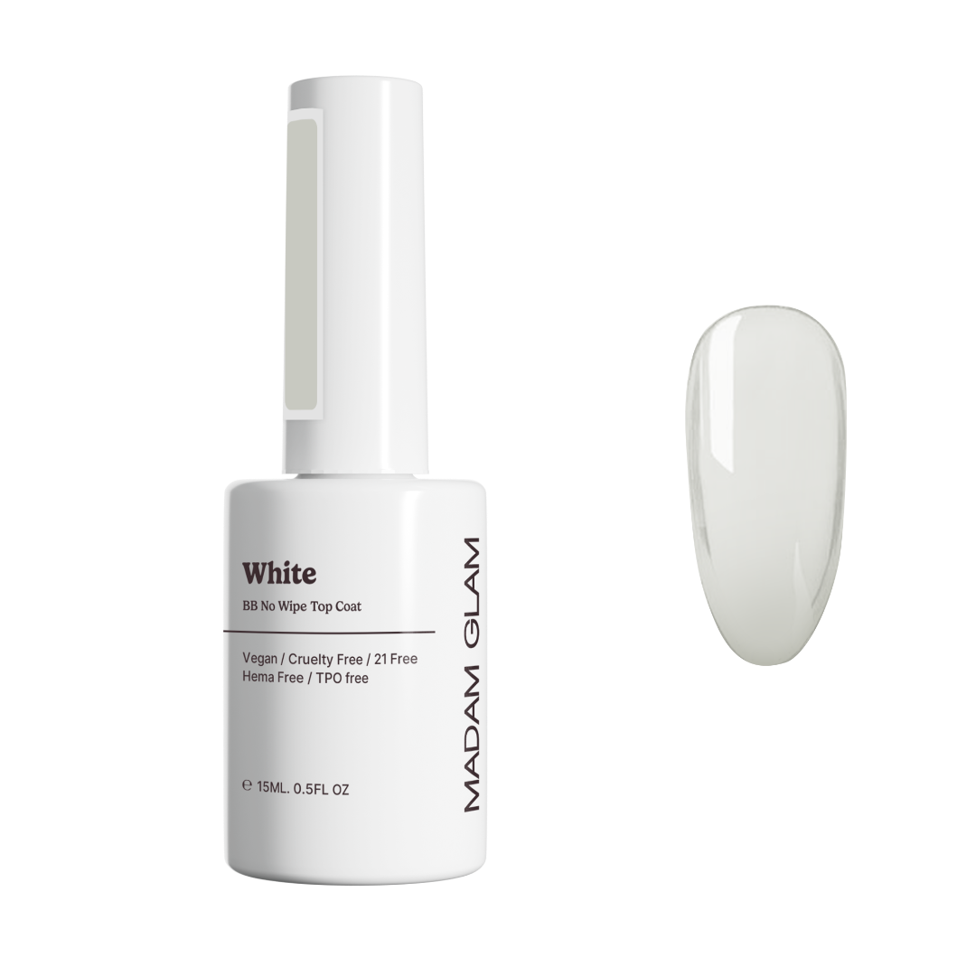 White BB No Wipe Top Coat